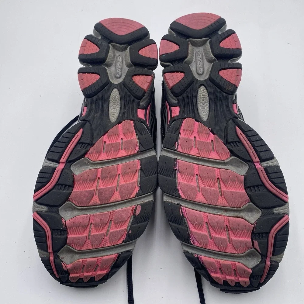 Saucony Grid Cohesion 5 Women's Running Shoes Size 11 Gray Pink 15119-2‎ Cleaned
